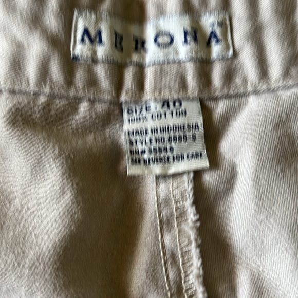 Tan cotton short size 40 - Picture 3 of 3